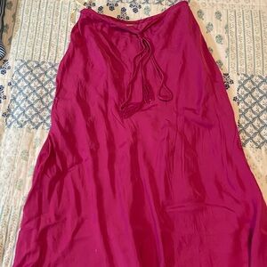 Farm Rio midi slip skirt - M/6